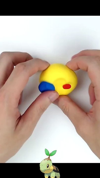 Turtwig Pokémon Clay #Shorts