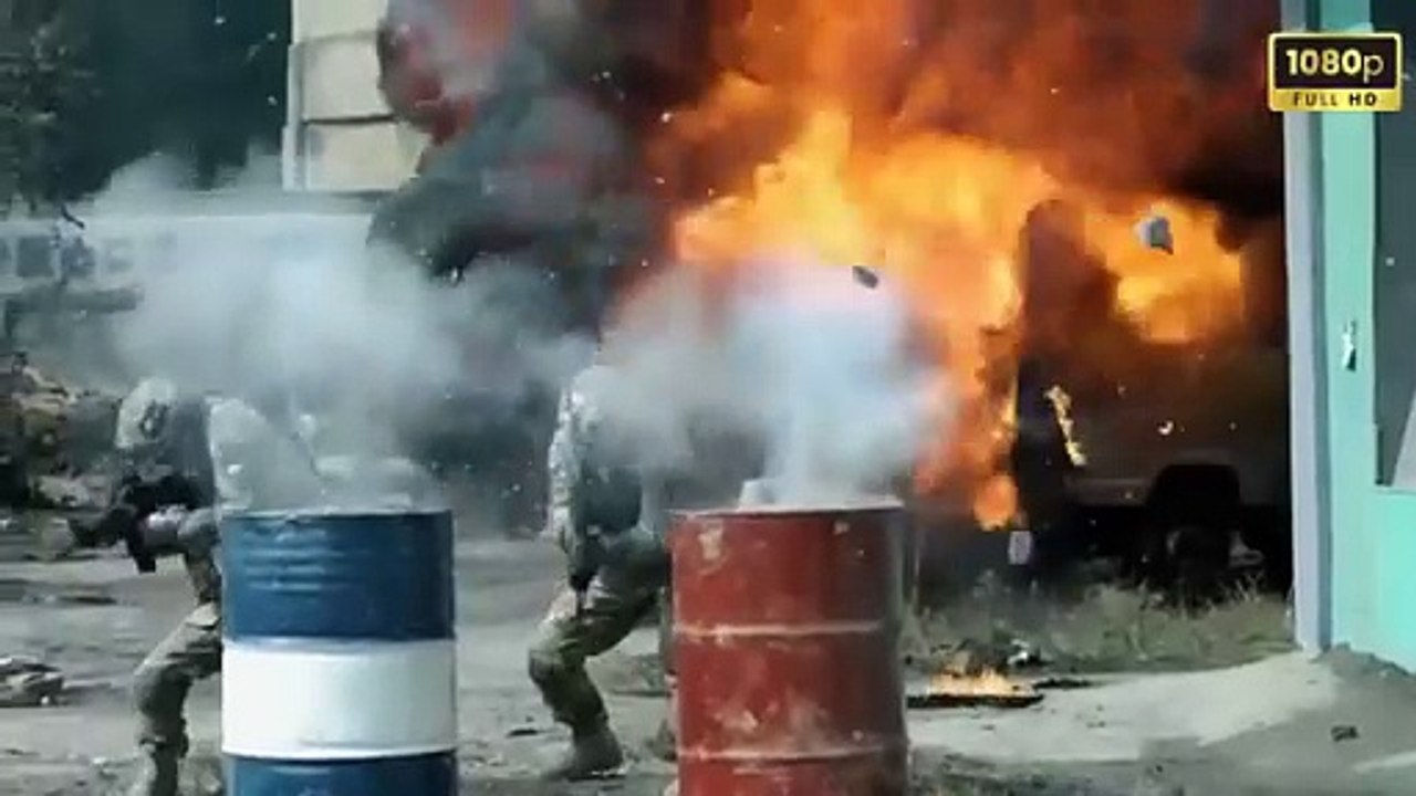 2025 Action Movie_Special forces ambushed, heavy tanks clear the way