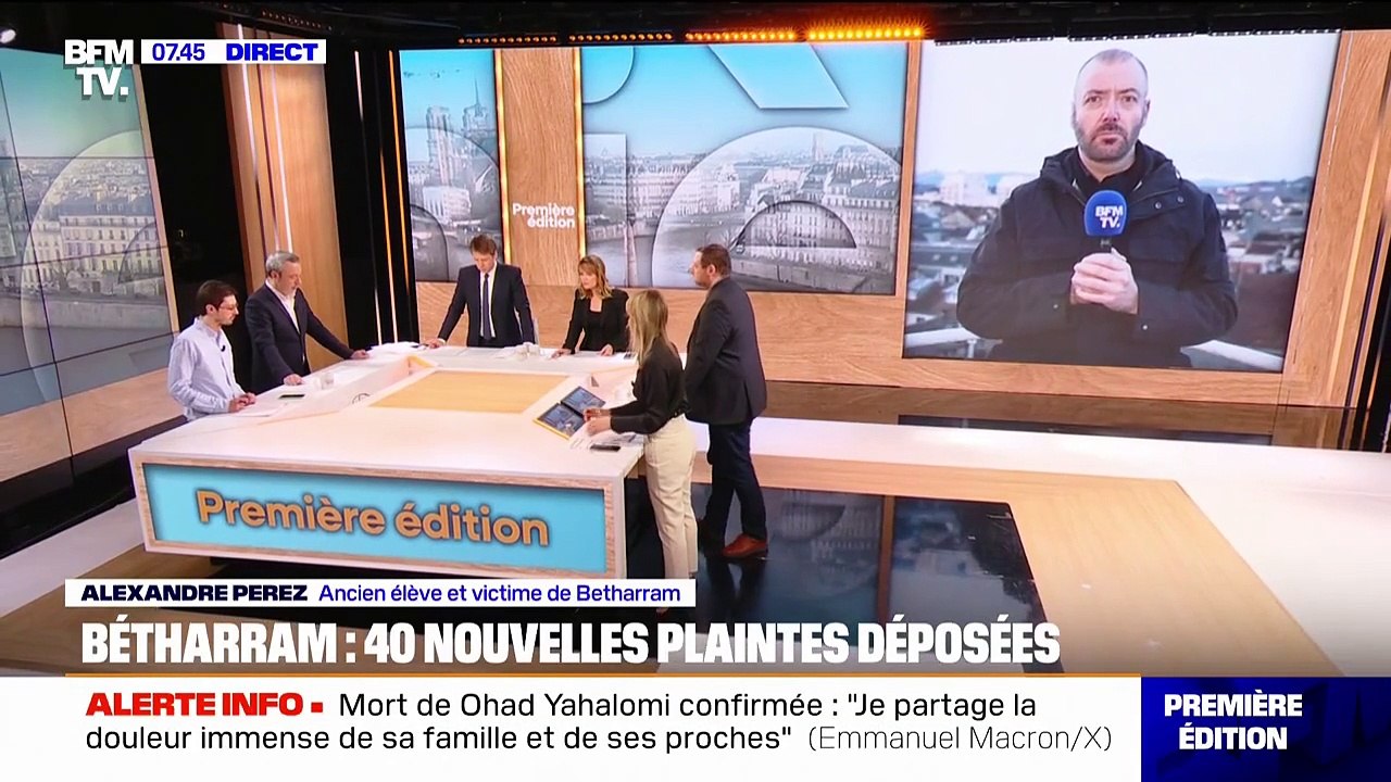 40 nouvelles plaintes déposées dans l'affaire Bétharram: "La douleur des victimes n'est jamais prescrite", assure cet ancien élève et victime