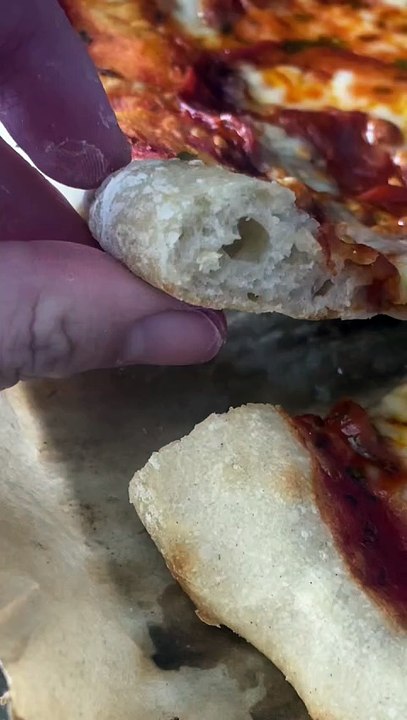 Une recette super simple pour utiliser ton excédent de levain #levain #pizza