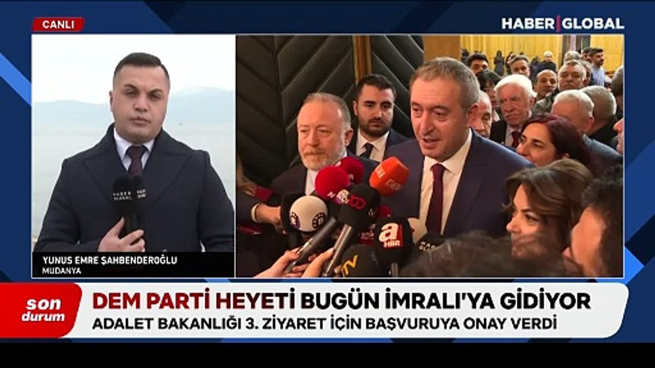 DEM Parti İmralı'ya gitti!