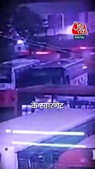 Pune में बस के अंदर रेप, डिपो में तोड़फोड़