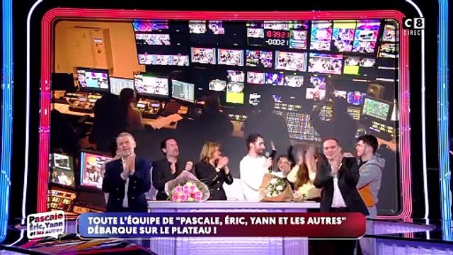 Sinon je vais pleurer : Émue, Pascale de La Tour du Pin fait ses adieux à C8 et à Pascale, Éric, Yann et les autres