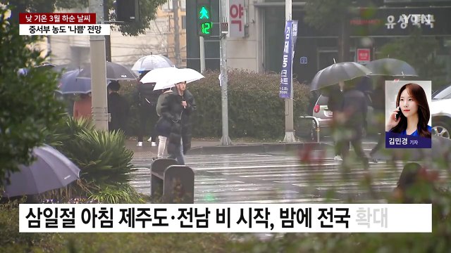 [날씨] 이른 봄 날씨에 내일 또 스모그...삼일절 연휴 비바람·눈 / YTN
