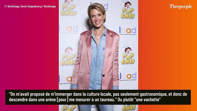 Je ne voulais pas qu'on montre... : Julie Andrieu a refusé la diffusion d'images d'elle à la télé, elle explique ce qu'il s'est passé