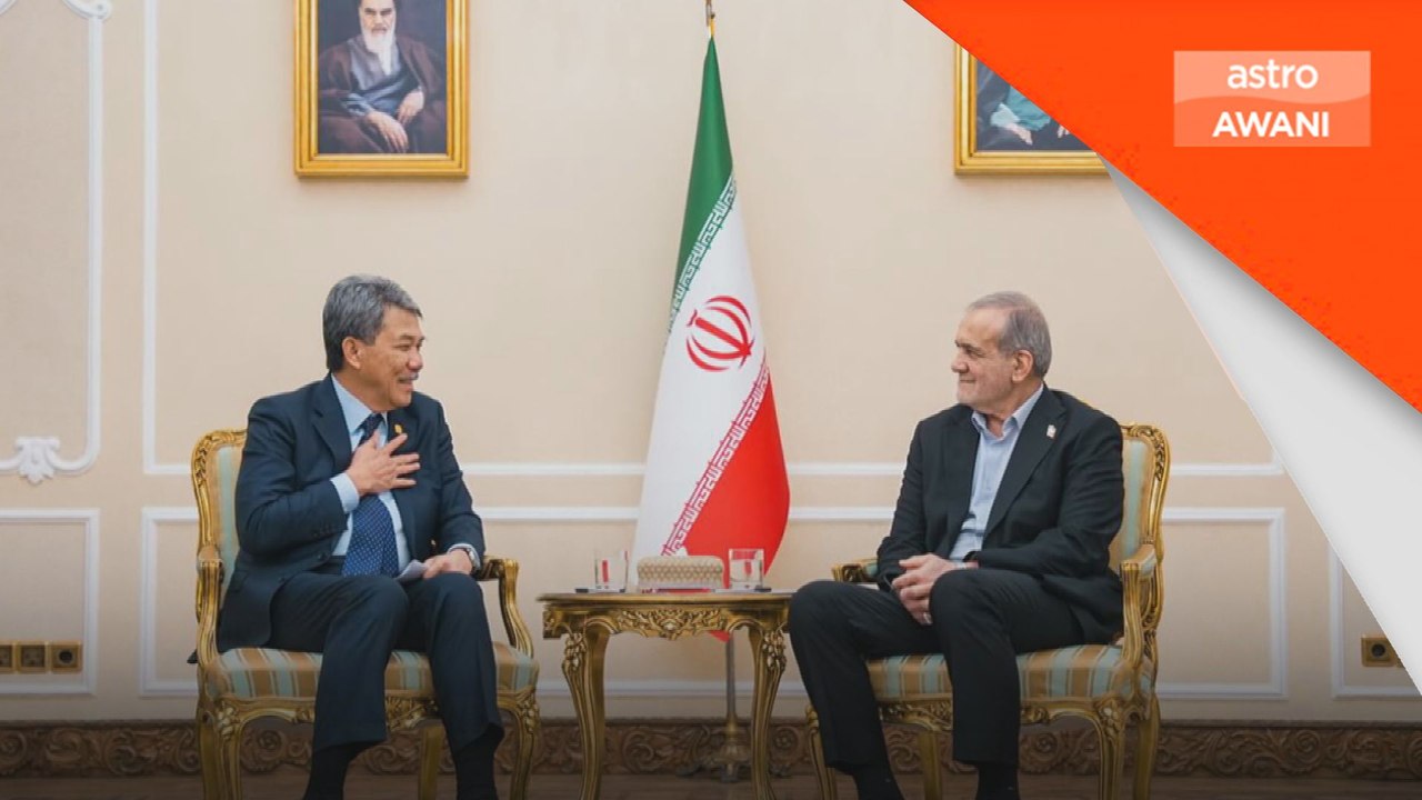 Mohamad Hasan adakan kunjungan hormat ke atas Presiden Iran di Tehran