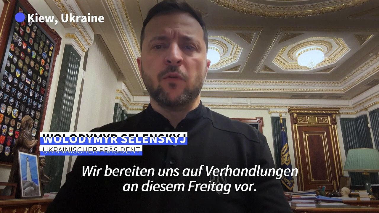 Selenskyj beharrt vor Besuch bei Trump auf Sicherheitsgarantien