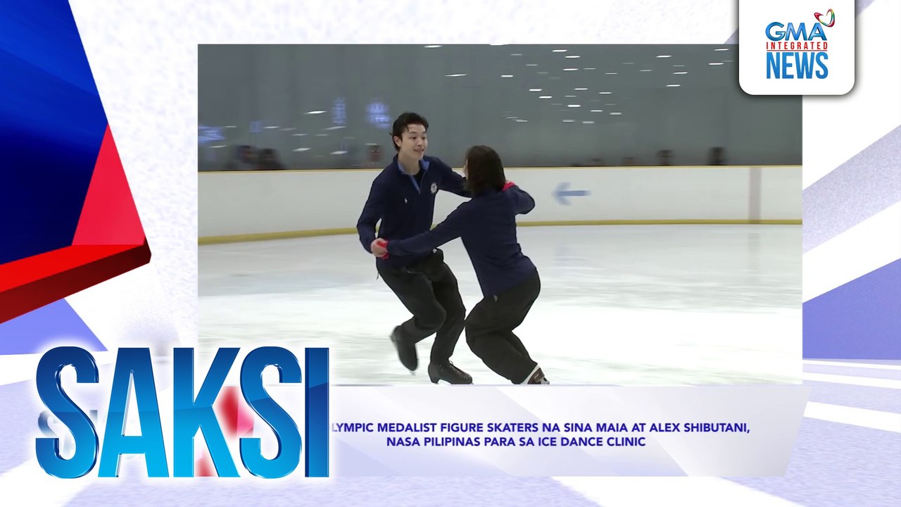 Saksi: (Recap) 2-time Olympic medalist figure skaters na sina Maia at Alex Shibutani, nasa Pilipinas para sa ice dance clinic (originally aired on February 25, 2025)