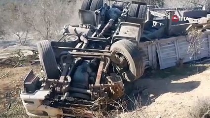 Şarampole uçan TIR 2 kişiye mezar oldu