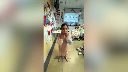 Heart transplant girl misses father-daughter dance - hospital came to rescue