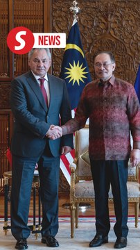 Russian Security Council secretary Sergei Shoigu meets Anwar in Putrajaya