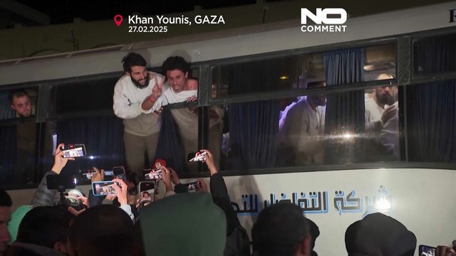 Gaza in festa per il rilascio dei prigionieri palestinesi detenuti nelle carceri d'Israele