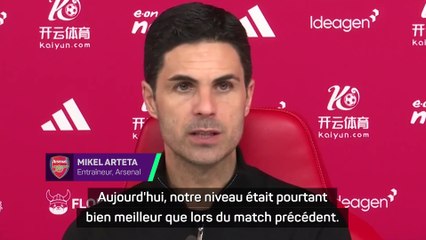 Arsenal - Arteta : "Un manque de qualité dans le dernier geste"