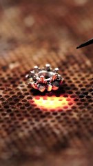 The making of a beautiful diamond ring