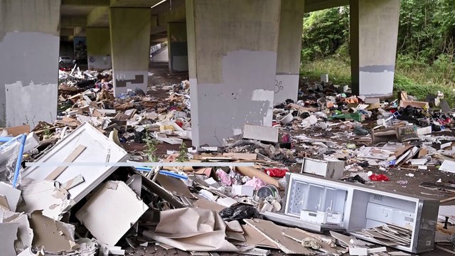 London revealed as fly-tipping capital of England with Croydon worst in city