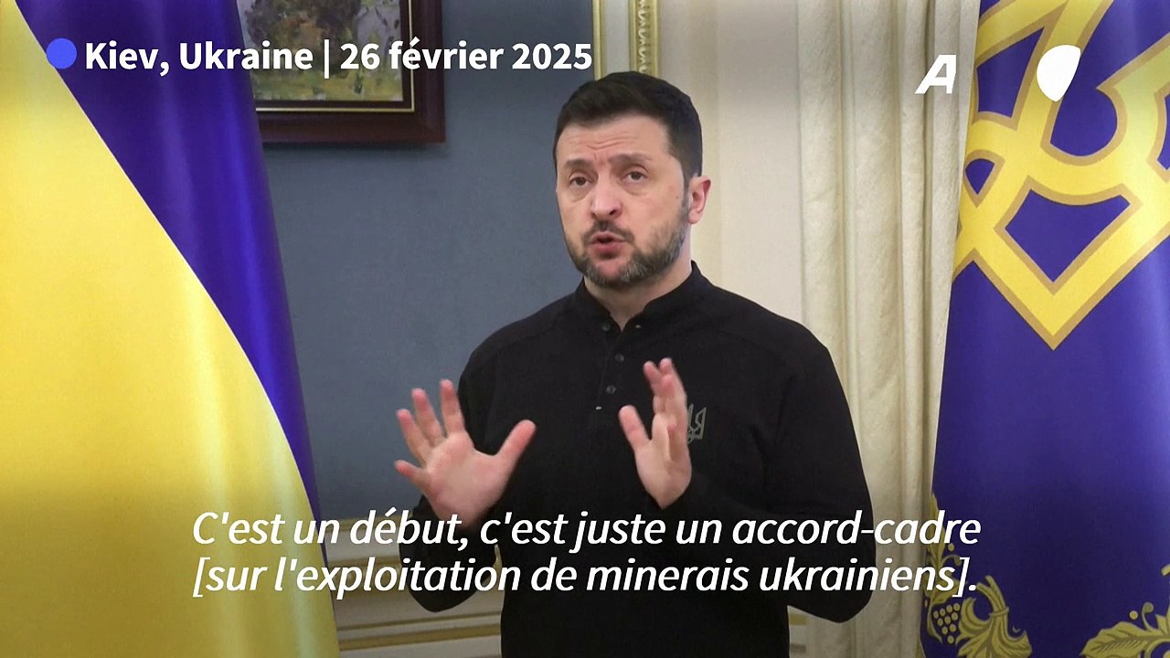 Ukraine: Zelensky à Washington vendredi pour un accord sur les minerais