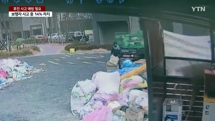 보행자 친 사고 14% 후진 중 발생..."안전장치 필요" / YTN