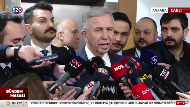 İmamoğlu'nun toplantısında yoktu: Mansur Yavaş nedenini açıkladı