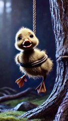 The little duckling is in danger. 🐥 _DuckRescue _CuteAnimals _AnimalRescue(4K_HD)