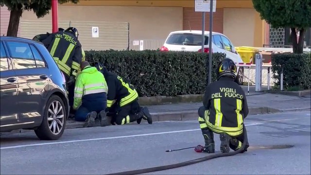 Fuga di gas a Sesto Fiorentino, l'intervento dei vigili del fuoco