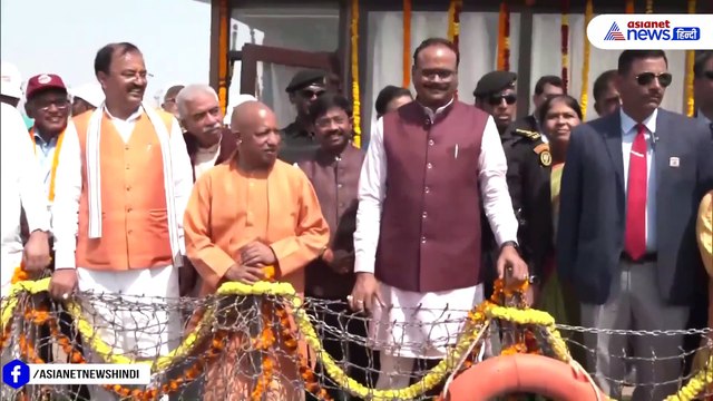 Prayagraj Sangam में CM Yogi का दिखा ‘पक्षी प्रेम’, Mahakumbh के समापन पर खिलाया दाना