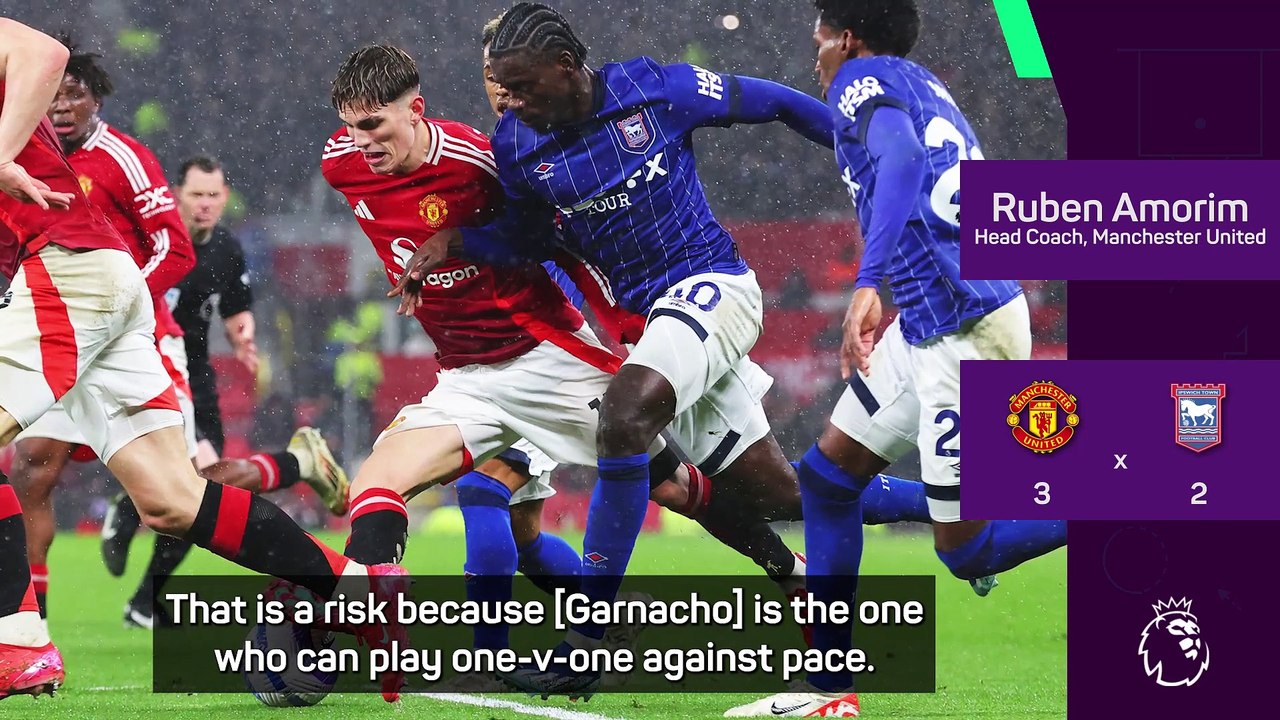 Amorim addresses Rashford and Garnacho comparisons