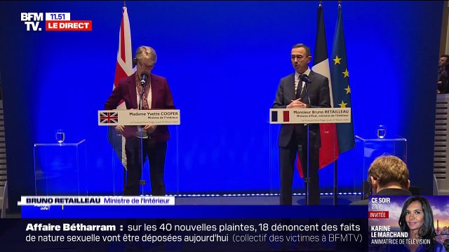 Ce maintien de l'ordre aboutit à sauver des vies : Bruno Retailleau s'exprime sur l'immigration illégale entre la France et la Grande-Bretagne