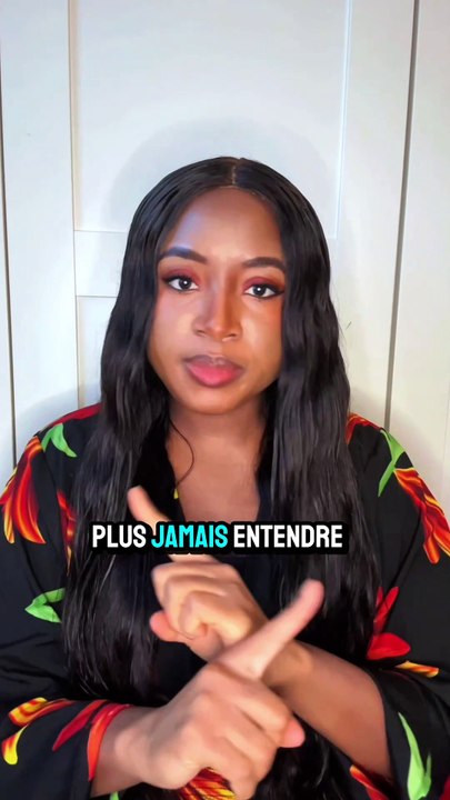 Je ne veux plus entendre ça