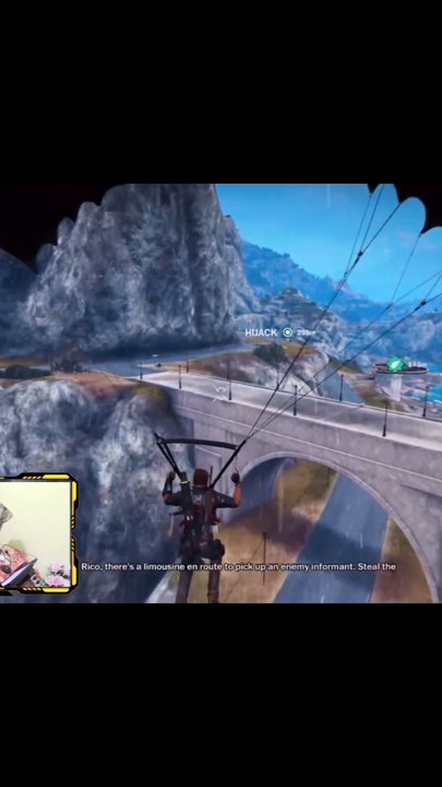 Just Cause 3 | I hijack the lemogine of vip and crashed it that look like accident