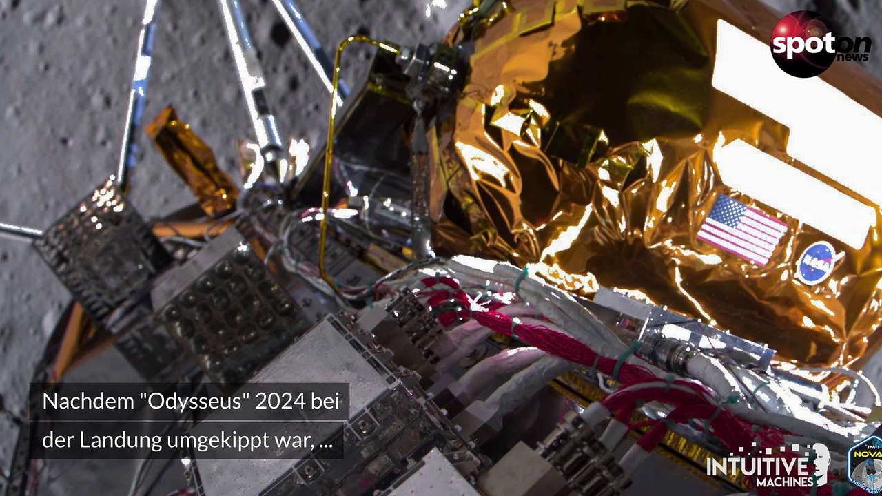 Nach 'Odysseus'-Panne: Sonde 'Athena' ist auf dem Weg zum Mond