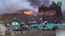 Un muerto y cientos de evacuados por incendio en el norte de Japón