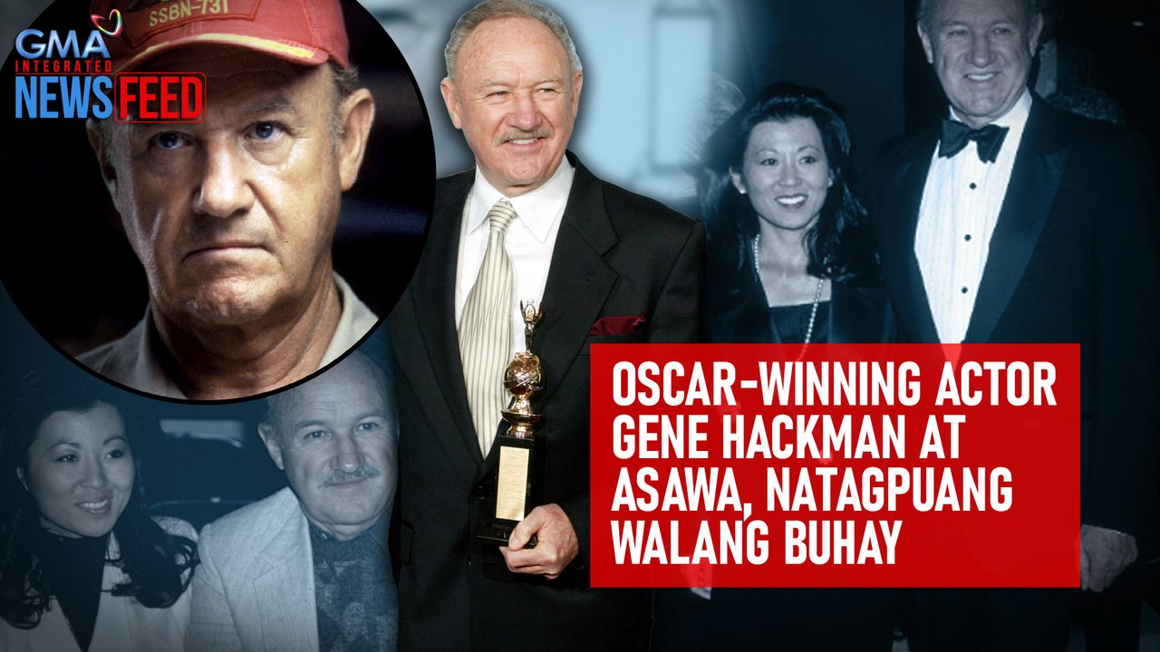 Oscar-winning actor Gene Hackman at asawa, natagpuang walang buhay | GMA Integrated Newsfeed