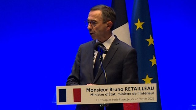 Les traversées réussies de migrants ont diminué de 41% depuis le début de l'année, annonce Retailleau