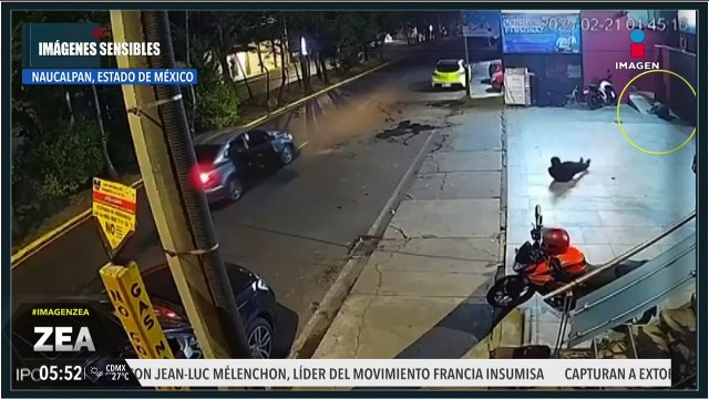 Captan duelo afuera de un bar en Naucalpan, Estado de México