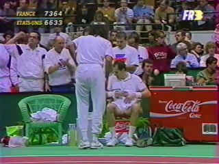 Volvo Monte Carlo Open 1992 Tennis France VS USA