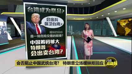 特朗普模糊回应台湾：盟友还是交易筹码？🤔