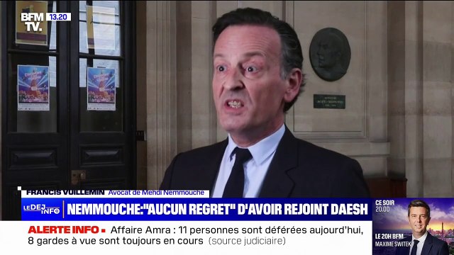 Oui j’ai rejoint la Syrie, quand la liberté est attaquée, il faut la défendre au prix de la guerre : les mots de Medhi Nemmouche à son procès