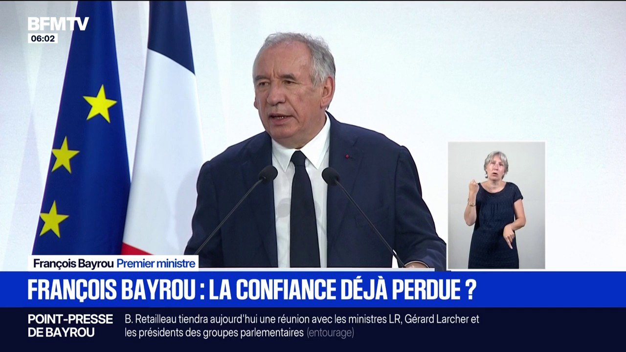 "Je pense qu'il se jette dans la gueule du loup": qui va voter contre la confiance et pourrait provoquer la chute de François Bayrou le 8 septembre?