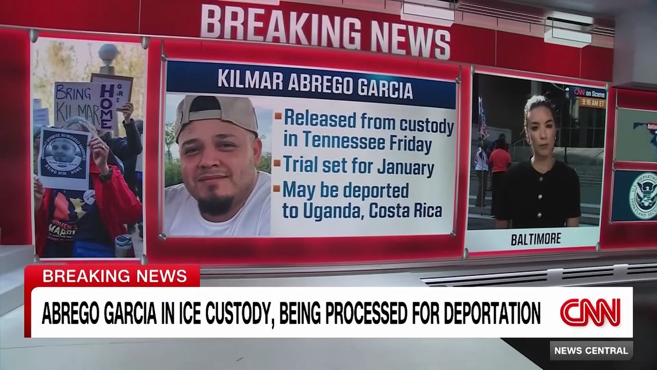 Hear what Abrego Garcia told supporters before he was taken into custody