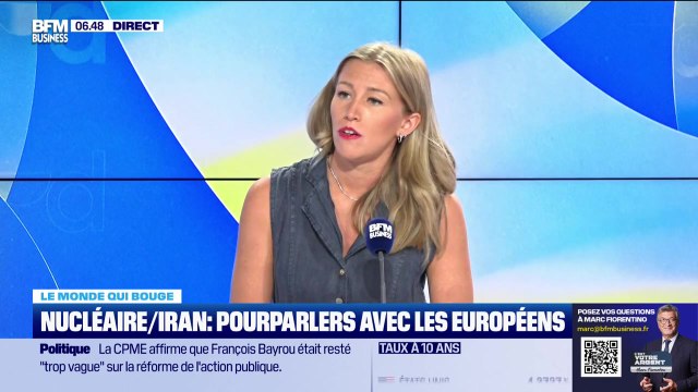 Annalisa Cappellini : Nucléaire/Iran, pourparlers avec les Européens - 26/08