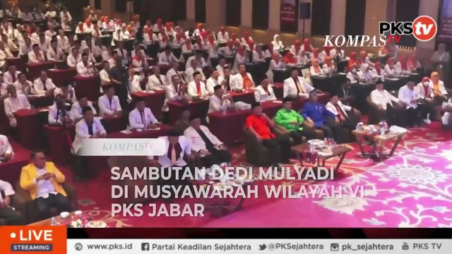 [FULL] Pidato Dedi Mulyadi Hadiri Acara PKS: Buat Ketawa Kader hingga Kelakar Takut Ditelepon DPD