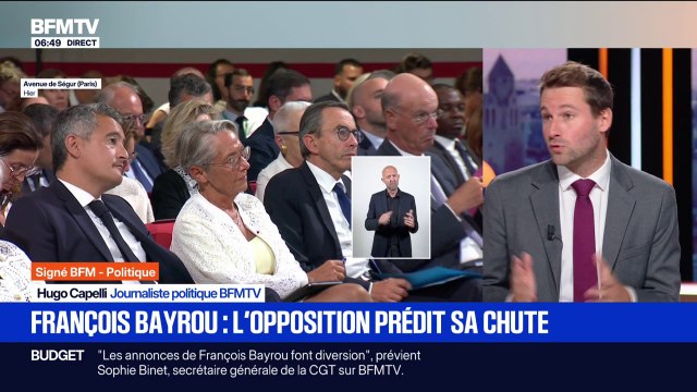 Signé BFM - Pour François Bayrou, le vote de confiance est-il perdu d'avance?