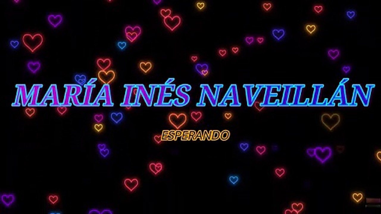 María Inés Naveillán - Esperando (KARAOKE)