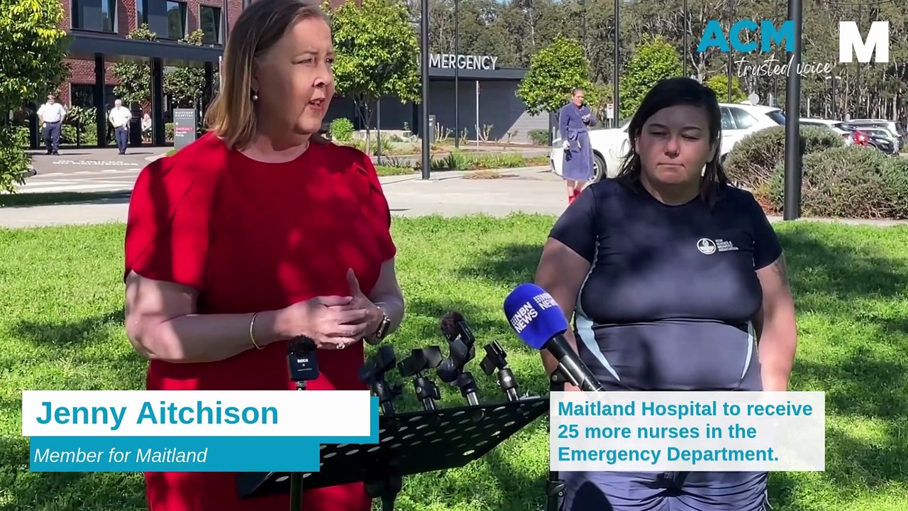Extra 25 nurses for Maitland Hospital Emergency Department