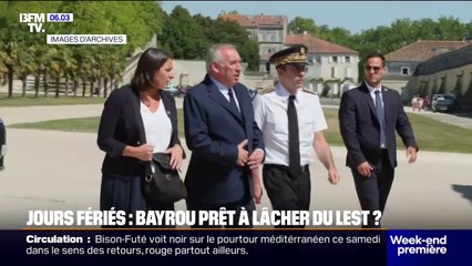 Suppression des jours fériés: François Bayrou est-il prêt à lâcher du lest ?