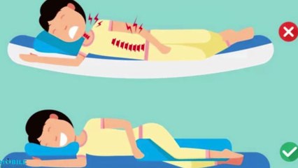 How to Decompress Spine While You Sleep | Back Pain Relief Tips