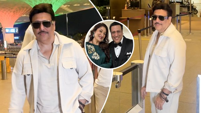 Amid Separation Rumours With Wife Sunita, Govinda Spotted Leaving The City