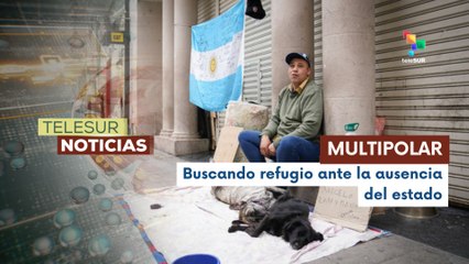 En Argentina aumenta la cifra de personas en situación de calle