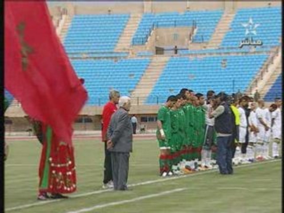 Maroc vs Algerie Hymnes nationaux