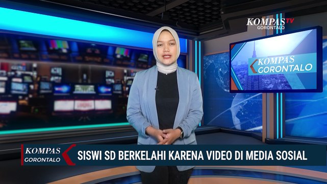 Viral! Dua Siswi SD di Gorontalo Adu Jotos Hingga Jadi Tontonan